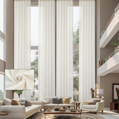 Aarush Sheer Curtain Pair