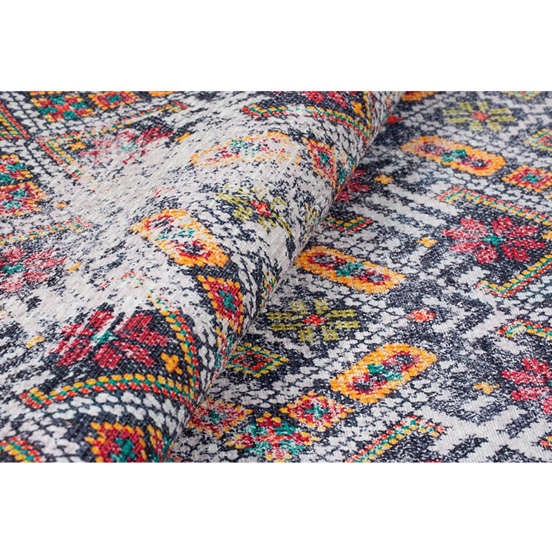 Premium 100% Polyester Area Rug, 6.9 x 10.2 ft | 1850 g/m², 0.2 in Pile Height | Recycled Poly Cotton Underside | Machine Washable at 30°C | Soft, Durable, Eco-Friendly Design for Modern Living Spaces