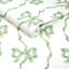 Cath Kidston Ribbon Bow Sage Wallpaper
