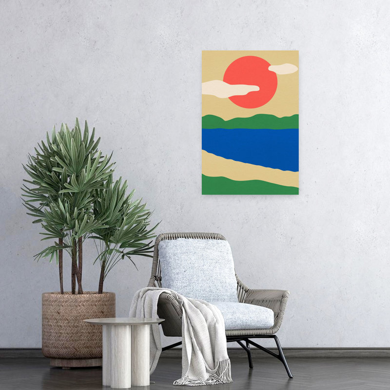 Art contemporain, art contemporain abstrait, H 24 po x l 16 po