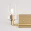 Haines 2 Light Transparent Dimmable Vanity Light-1146103927