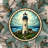 Nautical Coastal Mosaic Look Turquoise Lighthouse Wreath