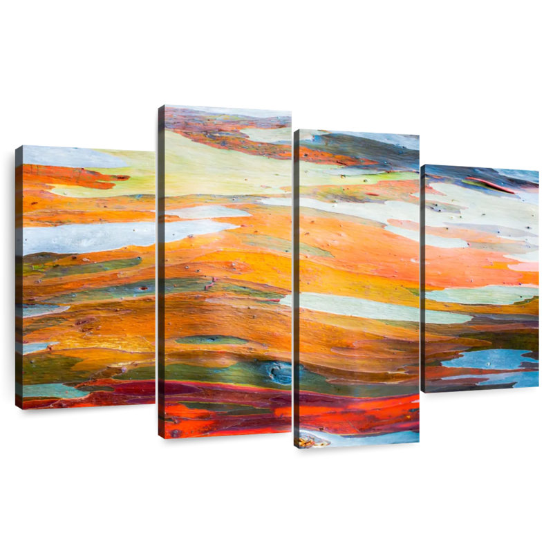Avery Abstract Eucalyptus Tree Bark, 27" H x 43" W