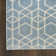 Tapis ivoire moderne lavable 2 pi 2 po x 8 pi Nourison