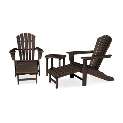 POLYWOOD Palm Coast Ultimate Adirondack 3-Piece Set