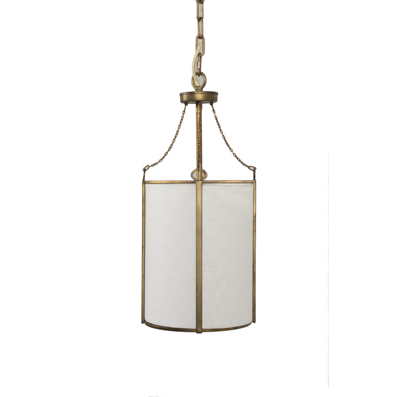 Ida Light Lantern Cylinder Pendant, Antique Bronze