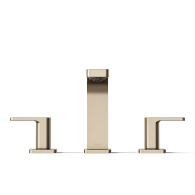 Parallel™Widespread Bathroom Faucet, 3-Hole Two Lever Handle Bathroom Sink Faucet, 1.2 GPM