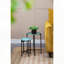 Ensemble de 4 supports à plantes gigognes multicolores, L1: D14x22 "L2: D12x20" L3: D10x16 "L4: D8x12"