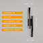 Black Aluminum LED Bar Sconce