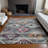 Premium Machine Washable Prisco Gray Rug-733635601