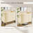 24'' &30'' &36 '' Shaker Style Bathroom Vanity Base Only, Freestanding Or Wall-Mounted With Double Doors & Adjustable Shelf - Soft-Close & Vertical Line Design (Sink Not Included)-2016481829-2016481826