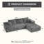 Canapé modulaire rembourré Boneless-678963257-678963255