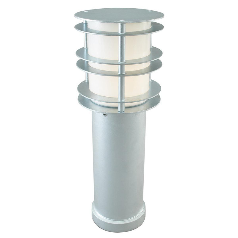 Shadyvale Transparent Bollards, 490cm H x 165cm W x 165cm D, Galvanized