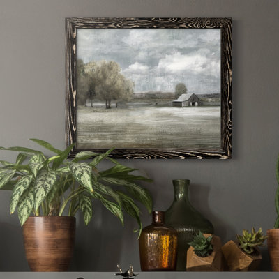 Country Quiet - Peinture sur toile encadrée