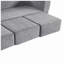 Canapé-lit modulaire en chenille sans accoudoirs l 79,14 po x P 29,72 po x H FY Home