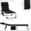 Fauteuil de bronzage inclinable à 6 niveaux pour le jardin - rembourré, pour plage, jardin, patio, piscine, siège de camping rembourré, pliable, piscine