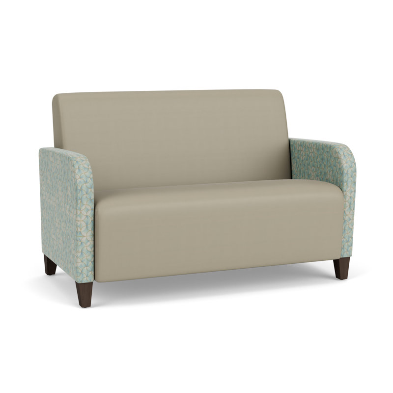 Siena Lounge Reception Loveseat, Mocha, Sentry Watchtower/Kaleidoscope Foam