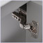 Petit meuble-lavabo moderne avec lavabo en céramique-102684994