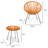 Flaxton String Bistro Set - 2 seater-99027374