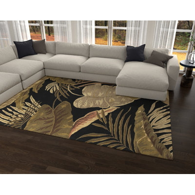 Vredenburgh Ocean Handmade Tufted Wool Area Rug