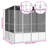 83.3'' Steel Flat Top Flight Cage-171554302