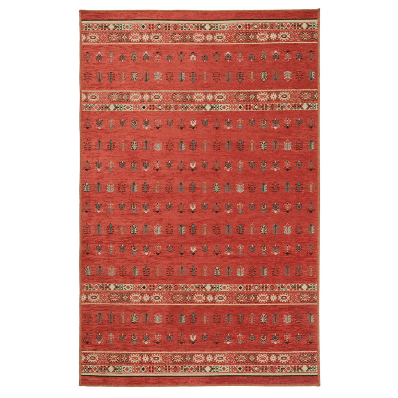 Forest Slim Washable Rug, Rectangle 3'11" x 6'1"