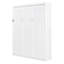 Grand lit escamotable mural avec tablettes, blanc-1933686011
