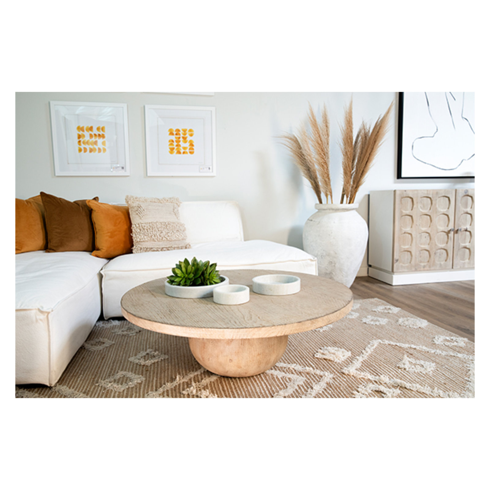 Jepsen Solid Wood Coffee Table