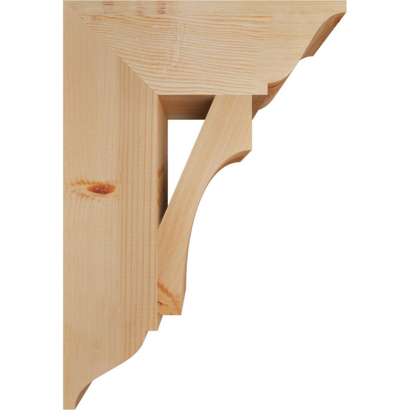 Support traditionnel Westlake, Lisse, H 26 po x l 5,5 po x P 18 po, Douglas