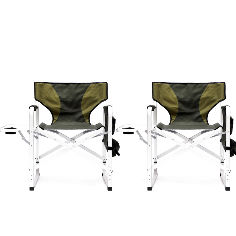 Chaise d'extérieur avec table d'appoint et rangement