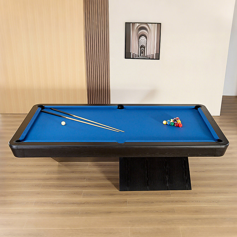 Solid Wood Cross-leg Standard 8'Pool Table/Convertible Conference