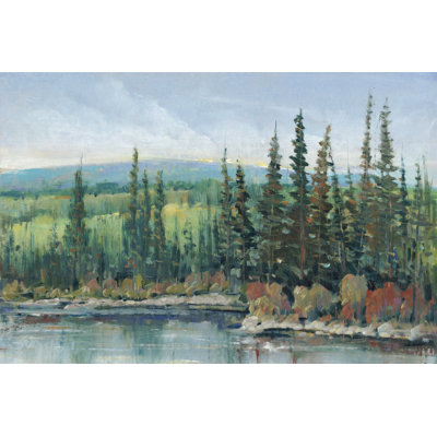 Mountain Escape II by Tim OToole - Wrapped Canvas Painting
