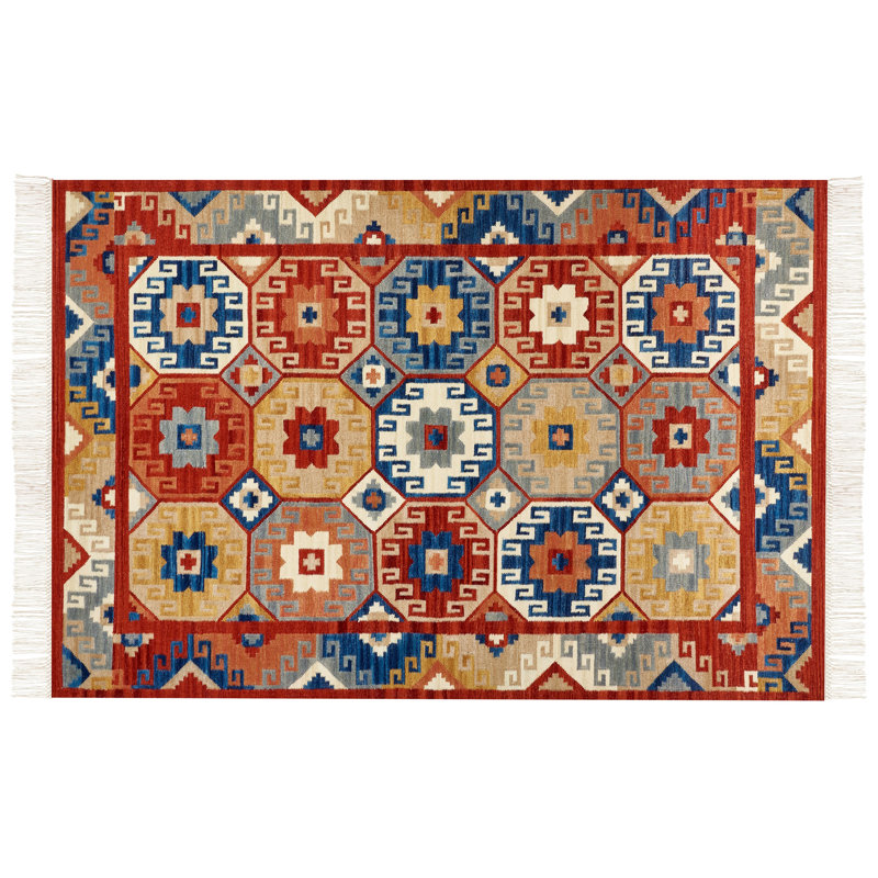 Beda Southwestern Hand Woven Area Rug, Rectangle 200 x 300cm
