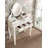 Landisburg Wood Moniya Makeup Vanity Table And Stool Set-1460219454