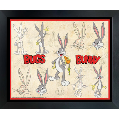 Croquis encadrés Bugs Bunny
