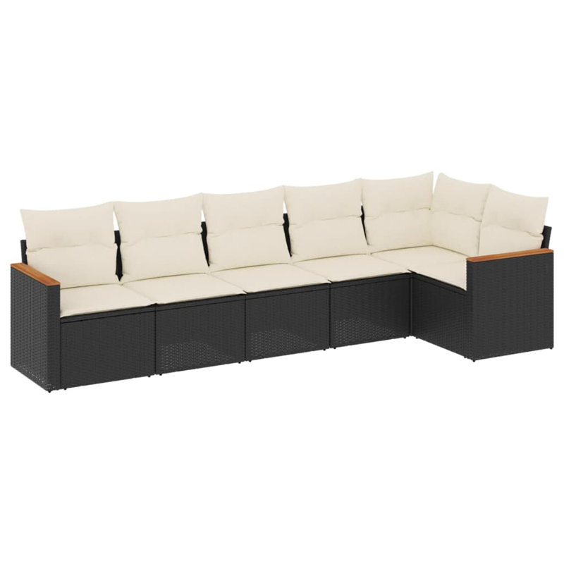 Ensemble de canapé de jardin Vidaxl PE