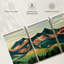 Montagne, reproduction d'art sur toile-92763337