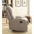 Grey Recliner With Cup Holder-491201691