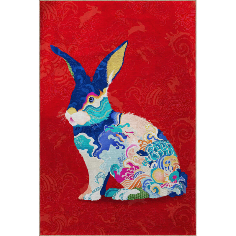Tapis rectangulaire rectangulaire, Rectangle 4 pi x 5 pi 11 po