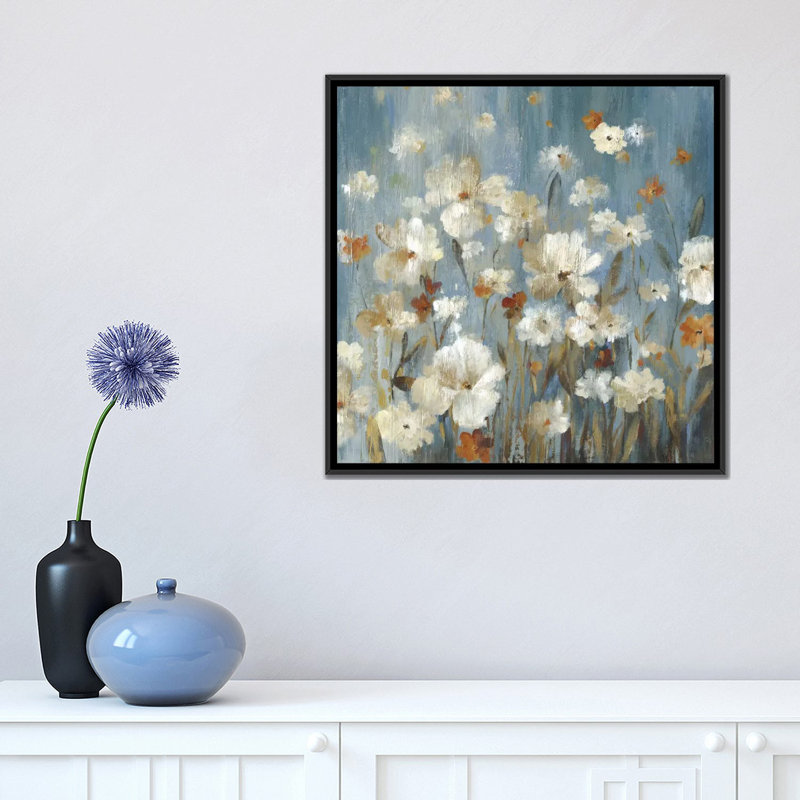 «Sweet Escape», reproduction sur toile, H 18 po x l 18 po x P 1,5 po, Toile avec cadre noir, Pas de tapis