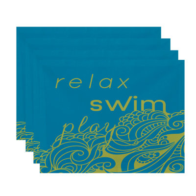 Grand Ridge Polyester Nautical Rectangle Placemat
