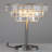 27.5"H Contemporary Crystal Shade Table Lamp