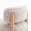 Chaise d'appoint rembourrée en tissu Lana-764481609