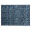 Tapis extérieur lavable antidérapant bleu et noir 2 pi x 3 pi
