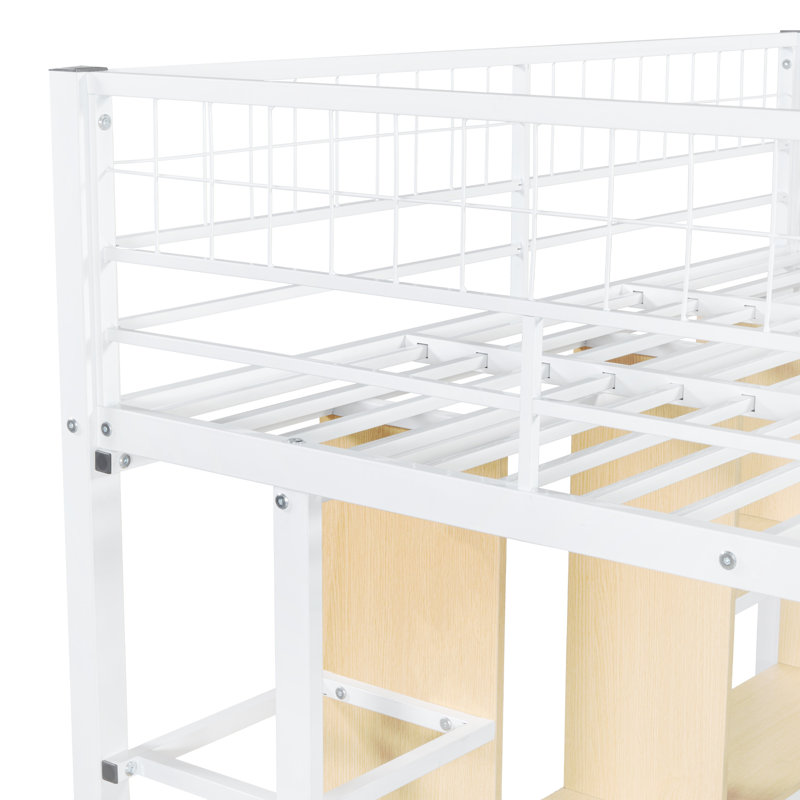 Sonya 140 x 200cm Loft Bed, White