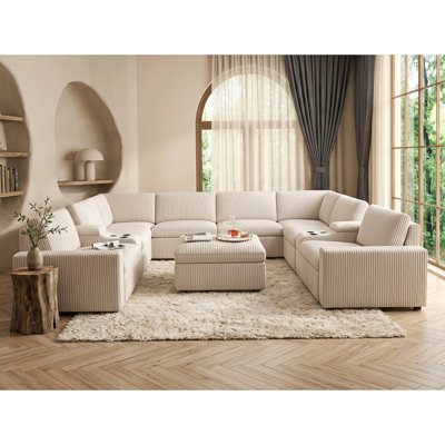 Canapé modulaire 11 pièces Annistyn
