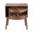 Furnary Mid-Century Modern Wood Nightstand With Hidden Compartments And Rattan Detailing-116999791-125965198