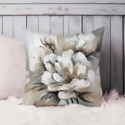 Floral Dream I Flowers Modern Glam