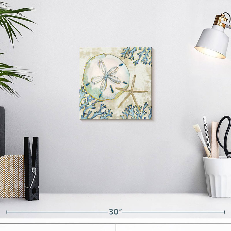 Crowle Playa Shells II, 10" H x 10" W