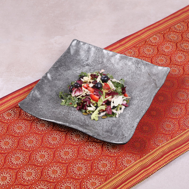10'' Melamine Square Dinner Plate